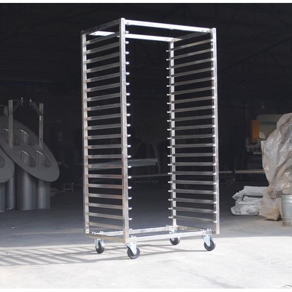 Buy Smooth Functioning Baking Tray Trolley Removable Bakery Drying Rack For 32 Layers at wholesale prices
