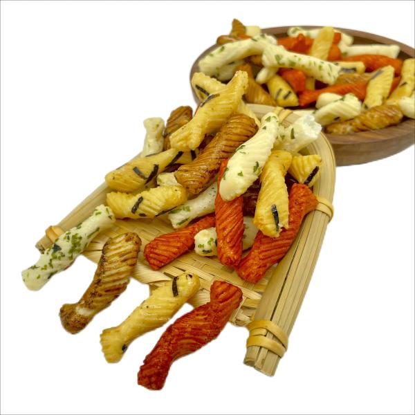 Buy Assorted Rice Crackers With A Kick Of Soy, Seaweed, And Spiciness at wholesale prices