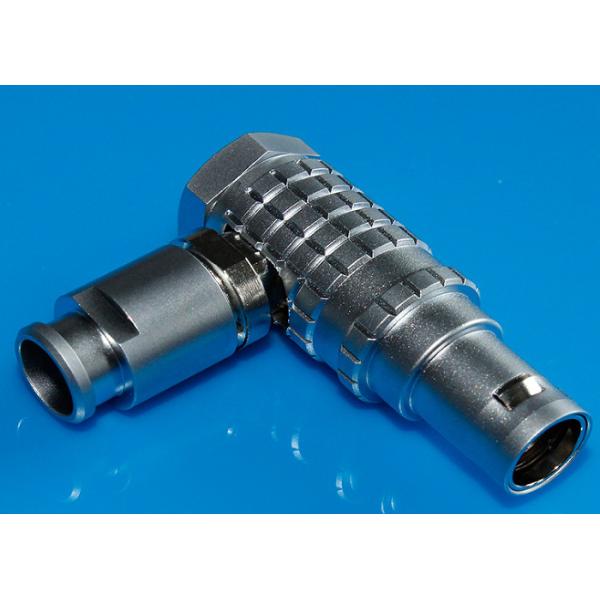 5 Pin 90 Degree Push Pull Circular Connectors Lemo FHG Right Angle Plug FHG.0B
