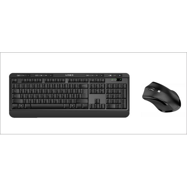 2 In 1 multimedia Set 2.4GHZ Technology KolorFish Wireless Keyboard and Mouse