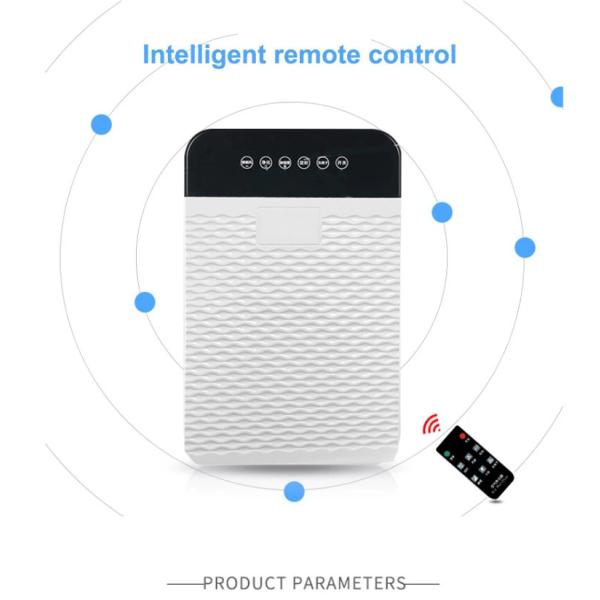 HOMEFISH Negative Ion UV Air Purifier With HEPA Filter 50HZ