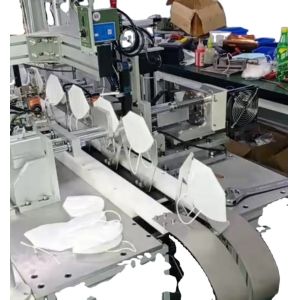 4 Ply Ultrasonic Dust Free KN95 Face Mask Making Machine