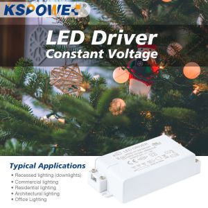 Single Phase Plastic LED Driver Output Type 220v LED Strip Dimmable Driver