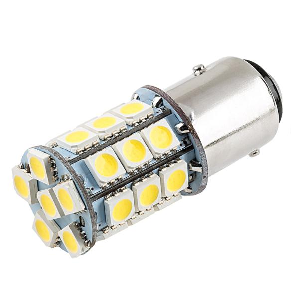 1157 LED Car Light Bulbs 27 SMD LED Tower 10 - 30V DC Range 360 Degree Beam