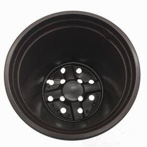 high-quality hydroponic fresh flower pot pp double color plastic flower pot with