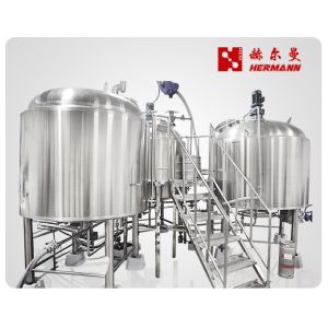 Quality 60bbl Commercial Beer Brewing Equipment For Industrial Beer Plant for sale