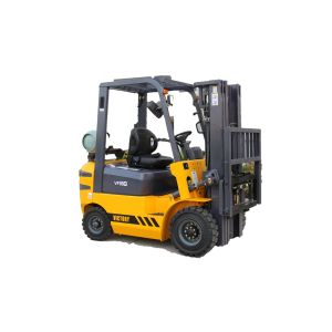 High Lift Portable Gasoline Forklift In Warehouse , Compact Forklift Trucks