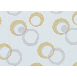 Dropping Particle Circle Pattern Living Room Wallpaper with Non woven Paper Base