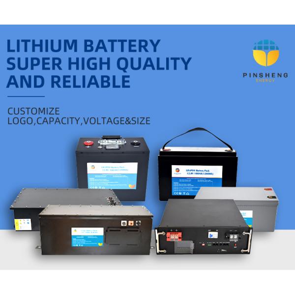 High Density Rechargeable Li Ion Battery 24V 100Ah Environmental Friendly