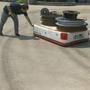 Laser Navigation AGV Automated Guided Vehicle 1 Ton Intelligent Control