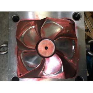 plastic electric fan injection molding machine plastic electric fan making