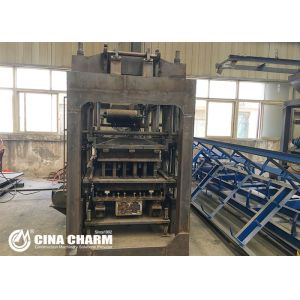 QT8-15 QT10-15 Hollow Block Maker Machine , 41kw Brick Forming Machine