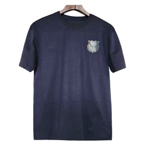 Quality Black Barcelona Themed T-shirt With Logo Team Customization for sale