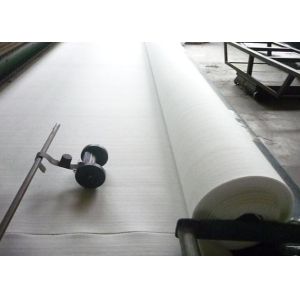 6m Width White Non Woven Polypropylene Geotexitle Fabric High Strength