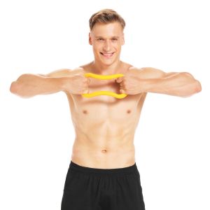 TPE 22.5cm Pilates Yoga Circle Stretch Ring