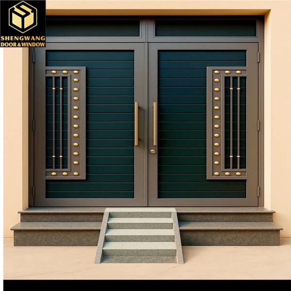 Buy Silvery With Fireproof Interior Door And 45 MM Thickness For Customized Color OEM &ODM at wholesale prices
