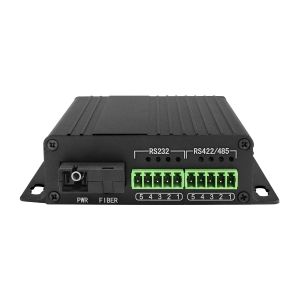 Serial Fiber Converter RS485 RS422 RS232 SC 20km For RTU HOST SCADA Wall Mounted