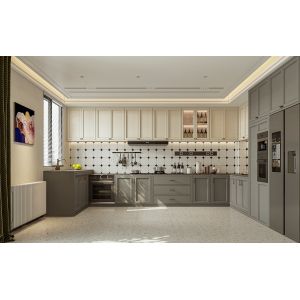 High Quality Kitchen Cabinet Modular Home Luxury Design Supplier