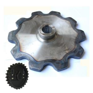 Custom Bronze Bushed Roller Chain Idler Sprocket Forging