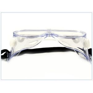 Shock Proof Anti Fog Safety Glasses , Polycarbonate Transparent Lens Hospital