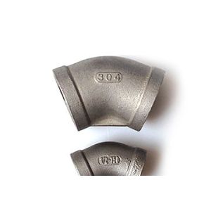 4 Threaded Elbow ss304L Stainless Steel Pipe Fittings