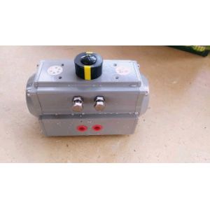 PTFE pneumatic rotary actuator double action and single action