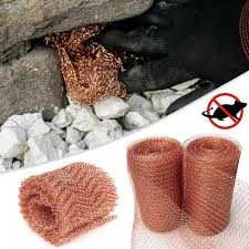 99.98% Purity 100% Weaving Copper Knitted Wire Mesh Various Lengths