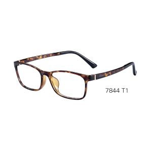 Big Square Lightweight Eyeglass Frames , Plastic Optical Ultra Lightweight