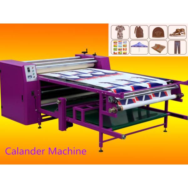 40kw Rated Power Textile Calender Machine For Sublimation Printing 150m / Hour Speed