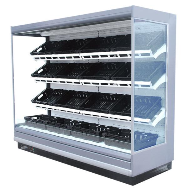 Fruit Vegetable Refrigerated Display Fridge Multideck Display Fridge cabinet
