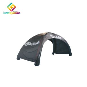 Water Resistant Inflatable Event Tent Black Appearance CE EN14960 Approved
