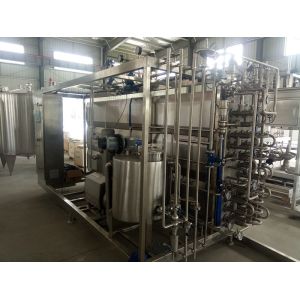 85-90 Degree UHT Pasteurization Machine For Mango Concentrate 10T/H SUS304