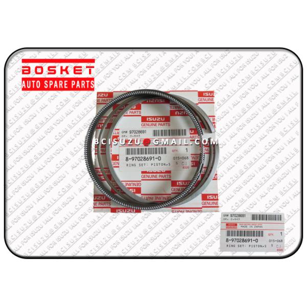 Buy NPR66 4HF1 8970286910 Stamdard Psiton Ring Set Oem Isuzu Parts at wholesale prices