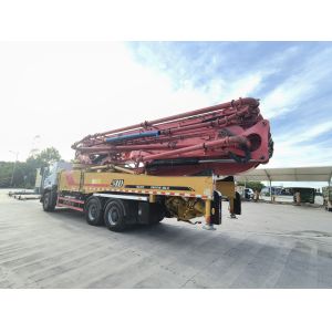 2020 Sany 52M Concrete Pump Truck on Mercedes-Benz Chassis