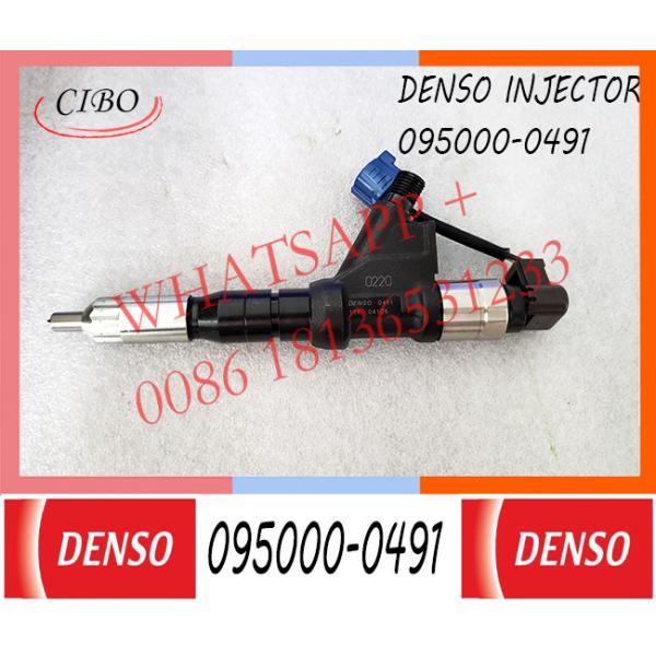 Diesel Common Rail Fuel Injector 295050-0490 295050-0491 295050-0492 23670-E0220 for HINO Heavy Truck E13C Engine
