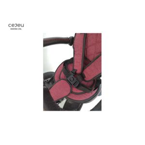 Inflatable Wheels Purple Tricycle Stroller Bike 12KG EN71