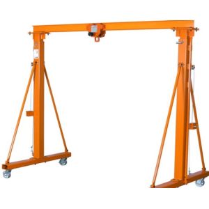 Electric 10 Ton Portable Gantry Hoist Precise Positioning