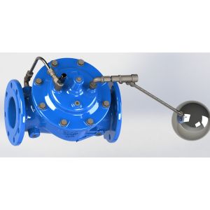 PN10 Flange Ends Float Control Valve FBE Coated Modulating Float Valve