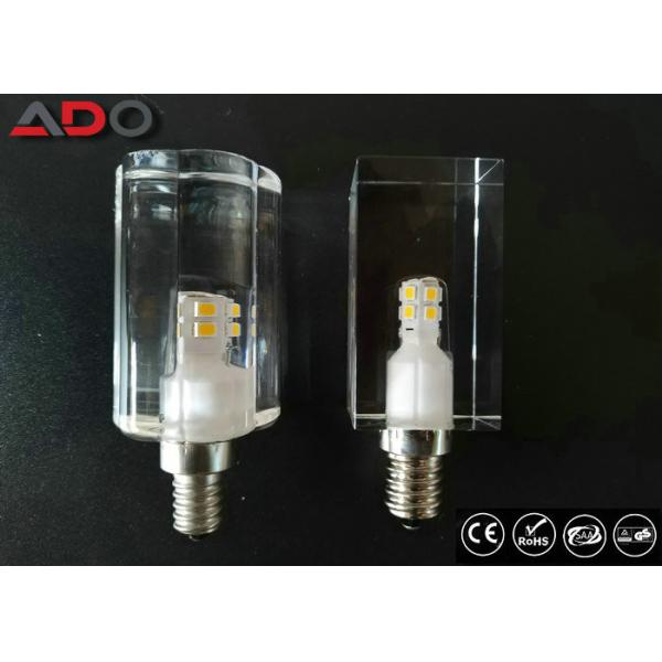 E14 Crystal LED Candle Light Dimmable AC220V 2700K 4.3W LM80 SMD2835
