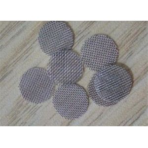 10mm Stainless Steel Filter Mesh Screen , Smoking Pipe Filter Screen Mesh