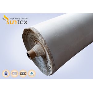 Width 1250mm 600g Fire Curtain Fabric High Silica Fabric