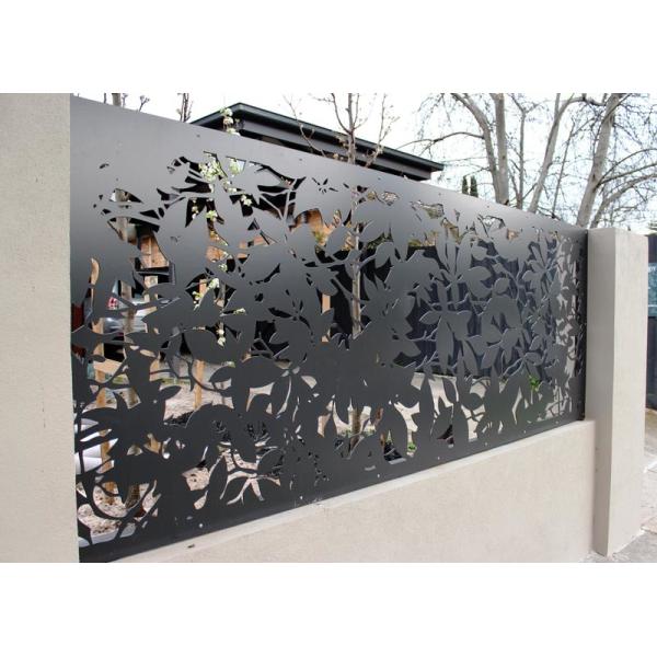 Powder Coating Aluminum Perforated Panels For Garden Fence/Privacy Fence/Metal Fence