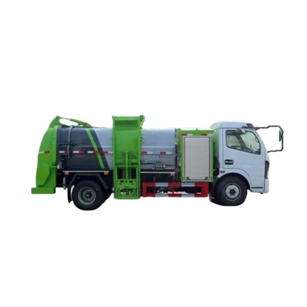 Custom's Requirement Pure Electric Dongfeng Capt 5 Square Kitchen Garbage Truck