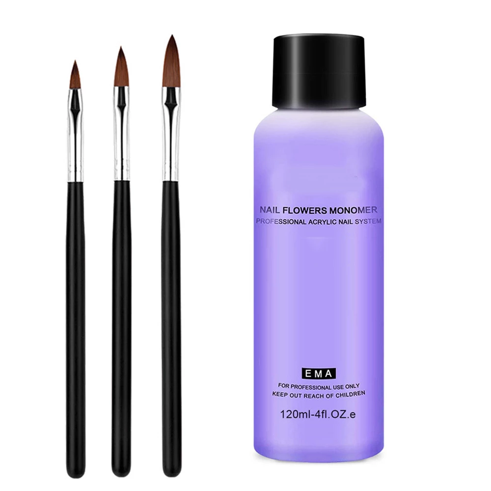 High Quality Custom Private Label Professional EMA Monomer Acrylic Nail Liquid for Acrylic Powder System