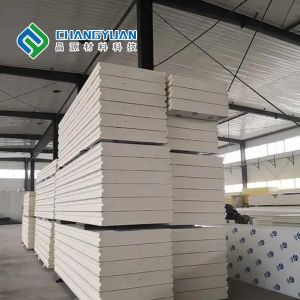China 100mm PU/PIR Cold Room Panel with Airtightness/Watertightness and Dimensional Stability for Fast Installation on sale