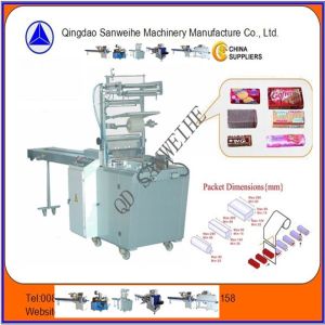 Silver Grey Small Box Wrapping Machine Potato Wafers Packing Machine
