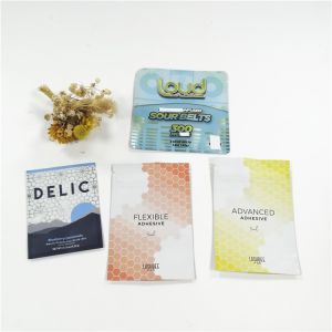 3.5g CB TH 100mircon CMYK Metallic Printing Packaging Bag