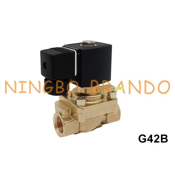Buy 40 bar Brass High Pressure Solenoid Valve For Blow Molding Machine 220V 110V 24V at wholesale prices