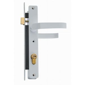 Classic Long Mortise Door Lock Panel Handle Electroplate
