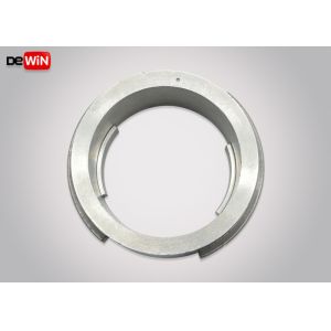 Silver Custom Cnc Machining / Aluminum Al6061 Precision Machined Components